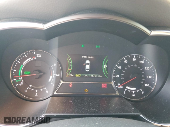 2013 Kia Optima Hybrid LX with VIN KNAGM4AD8D5049416, listed as a Copart auction lot 72072984 with 146,721 mi miles and Salvage Title. Bid and sale history available at carsss.com. Image 9.