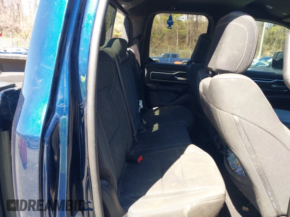2020 Ram 1500 Big Horn with VIN 1C6SRFBTXLN415091, listed as a IAAI auction lot 41822735 with 108,807 mi miles. Bid and sale history available at carsss.com. Image 8.