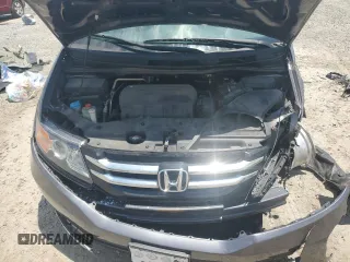 2014 Honda Odyssey EX-L with VIN 5FNRL5H62EB112280, listed as a Copart auction lot 60138645 with 167,657 mi miles and Salvage title. Bid and sale history available at DreamBid. Image 12.