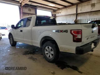 2018 Ford F-150 XL with VIN 1FTFX1E56JFC69571, listed as a Copart auction lot 45755715 with 156,830 mi miles and Salvage title. Bid and sale history available at DreamBid. Image 2.