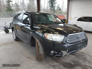 2008 Toyota Highlander Hybrid Limited with VIN JTEEW44A982014523, listed as a IAAI auction lot 41921266 with 264,113 mi miles. Bid and sale history available at carsss.com. Image 1.
