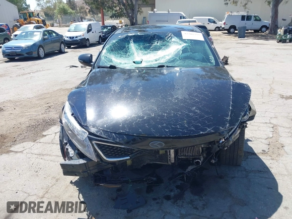 2015 Kia Optima SX Turbo with VIN 5XXGR4A66FG368012, listed as a IAAI auction lot 42281255 with 133,809 mi miles and . Bid and sale history available at DreamBid. Image 12.
