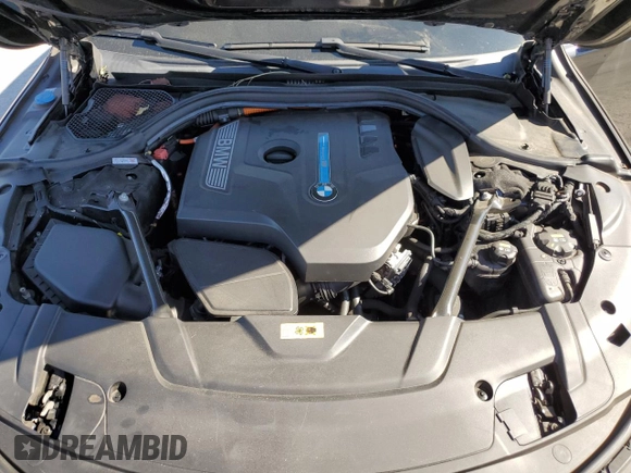 2018 BMW 7 Series 740e xDrive iPerformance with VIN WBA7J2C50JG938505, listed as a Copart auction lot 50485725 with 94,535 mi miles and Salvage Title. Bid and sale history available at carsss.com. Image 11.