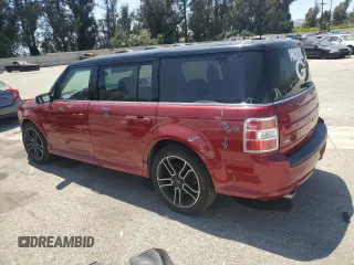 2014 Ford Flex SEL z VIN 2FMGK5C86EBD45249, wystawiony jako Copart lot #56516635 z przebiegiem 129 557 mil mil oraz Szkody całkowita. Historia ofert i sprzedaży dostępna na DreamBid. Obrazek 2.
