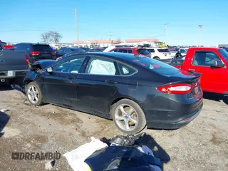 2015 Ford Fusion SE with VIN 3FA6P0H76FR277032, listed as a IAAI auction lot 41807581 with 104,398 mi miles. Bid and sale history available at carsss.com. Image 3.