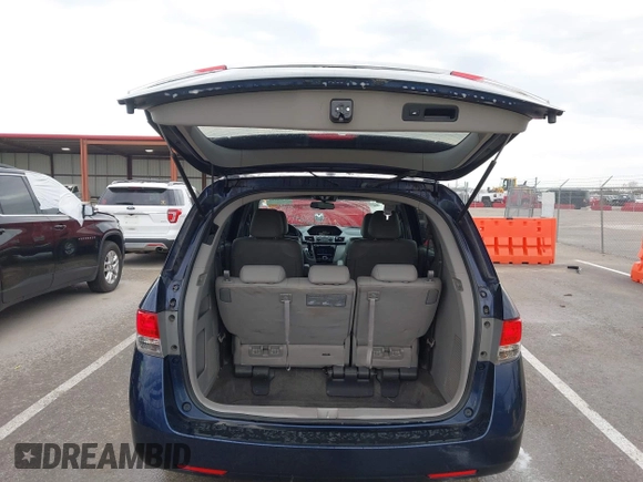 2014 Honda Odyssey EX-L with VIN 5FNRL5H68EB049914, listed as a IAAI auction lot 41986894 with 125,222 mi miles and . Bid and sale history available at carsss.com. Image 18.