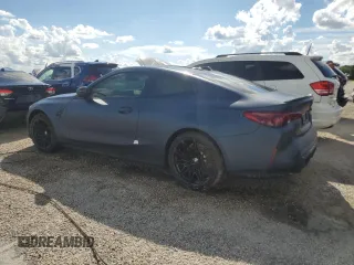 2025 BMW M4 Competition with VIN WBS23HK04SCS92239, listed as a Copart auction lot 73682974 with 613 mi miles and Salvage Title. Bid and sale history available at carsss.com. Image 2.