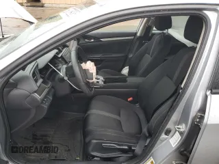 2020 Honda Civic LX with VIN 19XFC2F63LE026869, listed as a Copart auction lot 58776935 with 60,507 mi miles and Salvage title. Bid and sale history available at DreamBid. Image 7.