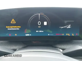 2023 Lucid Air Pure with VIN 50EA1PFA5PA007794, listed as a IAAI auction lot 42113156 with 5,052 mi miles. Bid and sale history available at carsss.com. Image 7.