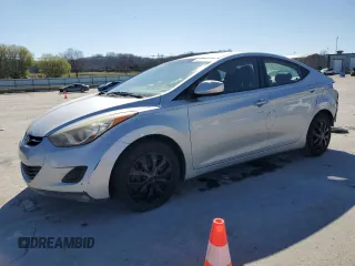 2013 Hyundai Elantra Limited with VIN KMHDH4AE1DU525039, listed as a Copart auction lot 49798485 with 236,973 mi miles and Clean Title. Bid and sale history available at carsss.com. Image 1.