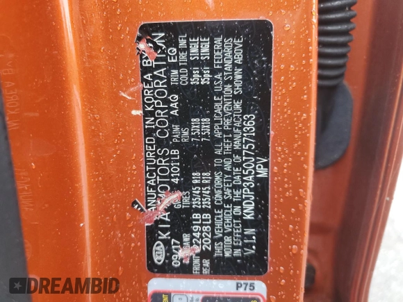 2018 Kia Soul + with VIN KNDJP3A50J7571363, listed as a Copart auction lot 55877035 with 30,987 mi miles and Salvage Title. Bid and sale history available at DreamBid. Image 12.