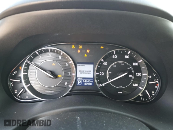 2019 Nissan Armada Platinum with VIN JN8AY2NF3K9350845, listed as a Copart auction lot 47219855 with 64,743 mi miles and Salvage title. Bid and sale history available at DreamBid. Image 9.