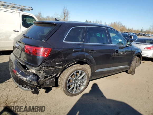 2019 Audi Q7 Premium Plus with VIN WA1LAAF76KD000482, listed as a Copart auction lot 89412715 with 62,442 mi miles and Salvage Title. Bid and sale history available at carsss.com. Image 3.