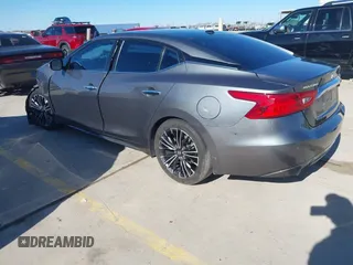 2018 Nissan Maxima SV with VIN 1N4AA6AP1JC370119, listed as a IAAI auction lot 41419190 with 119,881 mi miles. Bid and sale history available at carsss.com. Image 3.