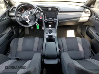 2018 Honda Civic Si with VIN 2HGFC1E51JH709059, listed as a Copart auction lot 52453615 with 90,917 mi miles and Salvage Title. Bid and sale history available at DreamBid. Image 8.