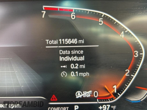 2022 BMW 2 Series 228i with VIN WBA53AK06N7K11876, listed as a Copart auction lot 64324665 with 115,646 mi miles and Clean title. Bid and sale history available at DreamBid. Image 8.
