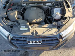 2020 Audi Q5 Premium Plus with VIN WA1BNAFY5L2024035, listed as a Copart auction lot 42304105 with 43,564 mi miles and Salvage Title. Bid and sale history available at carsss.com. Image 12.