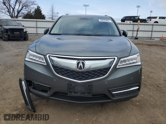 2014 Acura MDX Advance with VIN 5FRYD4H8XEB039386, listed as a Copart auction lot 48935905 with Not Provided miles and Salvage Title. Bid and sale history available at DreamBid. Image 5.