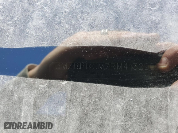 2024 Mazda 3 S Carbon Edition with VIN 3MZBPBCM7RM413295, listed as a Copart auction lot 46265905 with Not Provided miles and Salvage Title. Bid and sale history available at DreamBid. Image 12.
