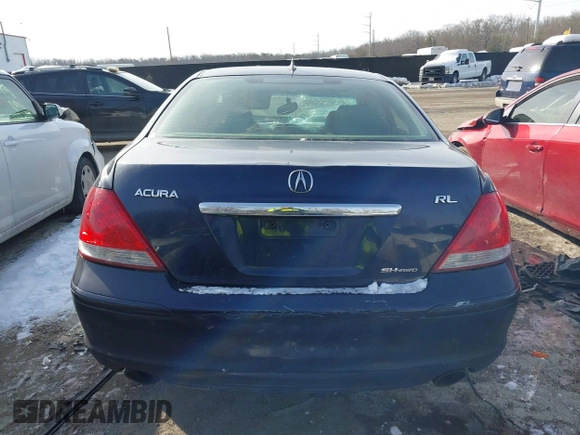 2005 Acura RL with VIN JH4KB16525C021514, listed as a IAAI auction lot 41231221 with Not provided miles and . Bid and sale history available at DreamBid. Image 16.