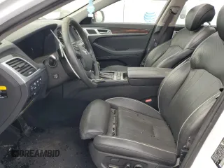 2015 Hyundai Genesis 3.8L with VIN KMHGN4JE4FU017012, listed as a Copart auction lot 48868425 with 110,981 mi miles and Salvage Title. Bid and sale history available at carsss.com. Image 7.