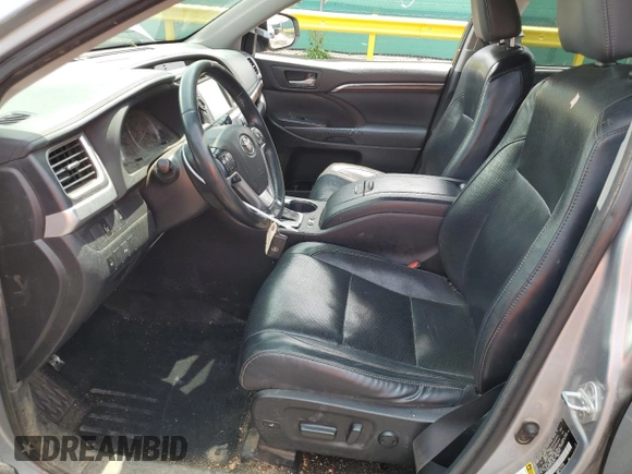 2015 Toyota Highlander Limited with VIN 5TDDKRFH6FS182578, listed as a Copart auction lot 59052505 with 137,881 mi miles and Salvage title. Bid and sale history available at DreamBid. Image 7.