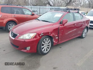 2008 Lexus IS 250 with VIN JTHCK262285020968, listed as a IAAI auction lot 41913121 with 125,435 mi miles. Bid and sale history available at carsss.com. Image 17.