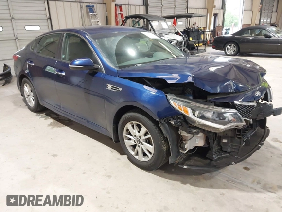 2017 Kia Optima LX z VIN 5XXGT4L35HG149811, wystawiony jako IAAI lot #42019931 z przebiegiem 95 586 mil mil oraz . Historia ofert i sprzedaży dostępna na DreamBid. Obrazek 1.