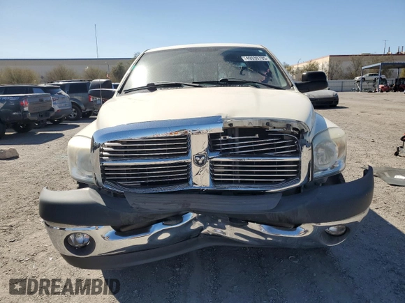 2007 Dodge 1500 SLT with VIN 1D7HA18217J608051, listed as a Copart auction lot 49930785 with Not Provided miles and Salvage Title. Bid and sale history available at DreamBid. Image 5.