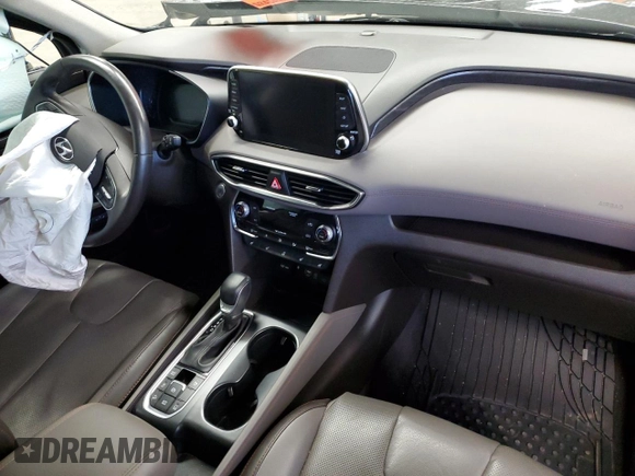 2020 Hyundai Santa Fe Limited with VIN 5NMS5CAD1LH295126, listed as a Copart auction lot 47003355 with 0 mi miles and Salvage Title. Bid and sale history available at carsss.com. Image 8.