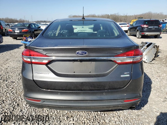 2017 Ford Fusion SE with VIN 3FA6P0HD9HR178410, listed as a Copart auction lot 48709645 with 109,548 mi miles and Salvage Title. Bid and sale history available at carsss.com. Image 6.