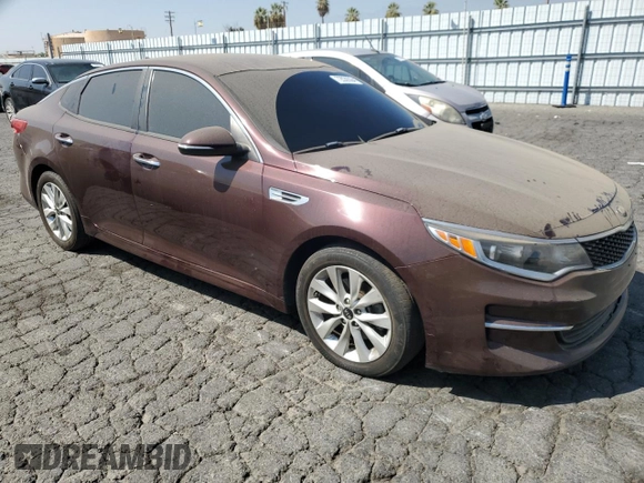 2018 Kia Optima LX with VIN 5XXGT4L39JG265308, listed as a Copart auction lot 72039304 with 114,651 mi miles and Salvage Title. Bid and sale history available at DreamBid. Image 4.