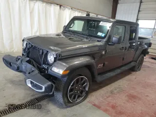 2020 Jeep Gladiator Overland z VIN 1C6HJTFG0LL217127, wystawiony jako Copart lot #55660745 z przebiegiem 43 528 mil mil oraz Czysty tytuł • Clean title. Historia ofert i sprzedaży dostępna na DreamBid. Obrazek 1.