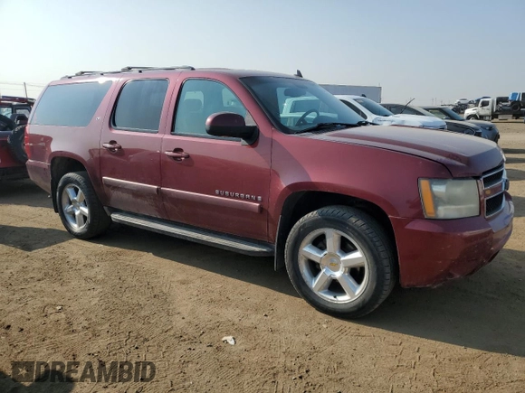 2008 Chevrolet Suburban LTZ with VIN 3GNFK16378G134899, listed as a Copart auction lot 64691114 with 255,400 mi miles and Salvage Title. Bid and sale history available at carsss.com. Image 4.