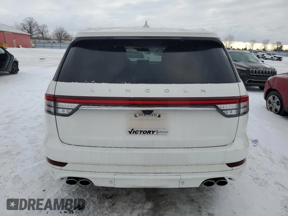 2021 Lincoln Aviator Reserve z VIN 5LM5J7XC5MGL12588, wystawiony jako Copart lot #89183805 z przebiegiem 57 436 mil mil oraz Szkoda całkowita • Salvage title. Historia ofert i sprzedaży dostępna na DreamBid. Obrazek 6.