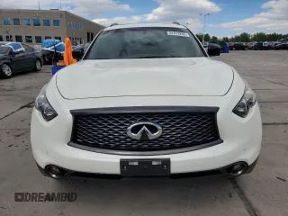 2017 Infiniti QX70 z VIN JN8CS1MW8HM410257, wystawiony jako Copart lot #54413295 z przebiegiem 41 206 mil mil oraz Szkody całkowita. Historia ofert i sprzedaży dostępna na DreamBid. Obrazek 5.
