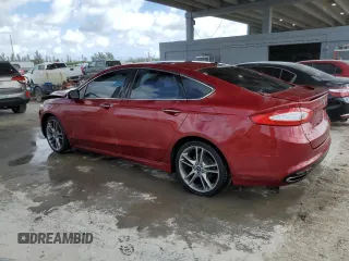 2016 Ford Fusion Titanium with VIN 3FA6P0K99GR110286, listed as a Copart auction lot 45089985 with 95,066 mi miles and Salvage Title. Bid and sale history available at DreamBid. Image 2.