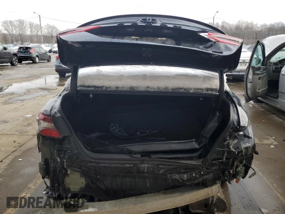 2021 Toyota Camry SE Nightshade with VIN 4T1G11AK4MU573107, listed as a Copart auction lot 45020185 with 80,770 mi miles and Salvage Title. Bid and sale history available at carsss.com. Image 6.