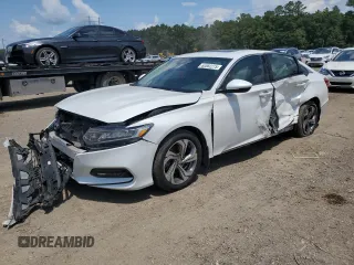 2018 Honda Accord EX-L with VIN 1HGCV2F59JA010522, listed as a Copart auction lot 62882275 with 168,932 mi miles and Salvage title. Bid and sale history available at DreamBid. Image 1.