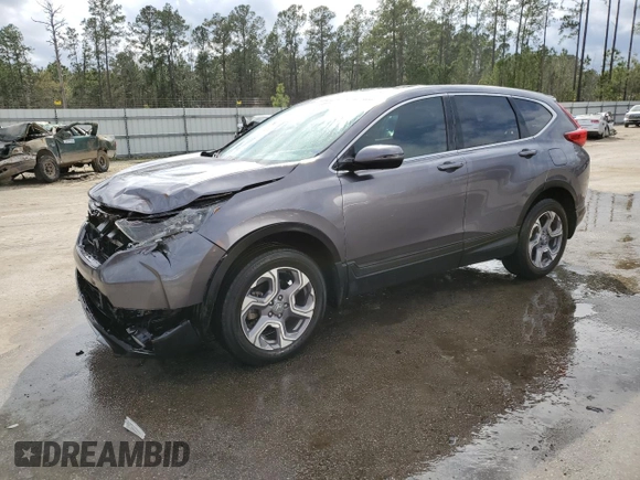 2019 Honda CR-V EX with VIN 7FARW2H56KE054039, listed as a Copart auction lot 50152465 with 36,532 mi miles and Salvage Title. Bid and sale history available at DreamBid. Image 1.