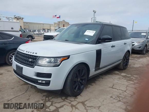 2016 Land Rover Range Rover HSE z VIN SALGS2KF5GA260378, wystawiony jako IAAI lot #41563776 z przebiegiem 113 319 mil mil oraz . Historia ofert i sprzedaży dostępna na DreamBid. Obrazek 2.