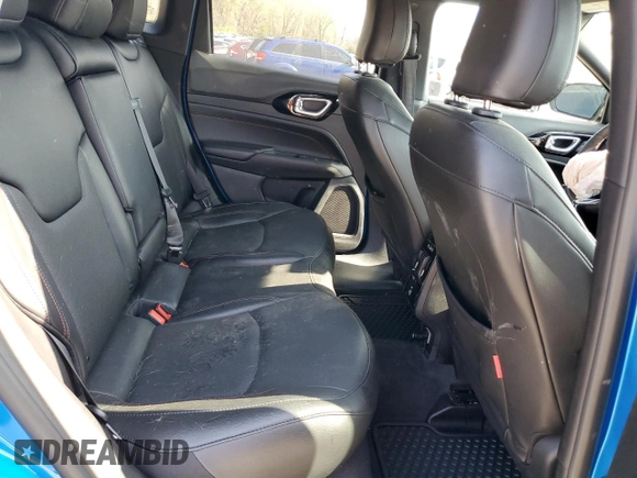 2023 Jeep Compass Trailhawk with VIN 3C4NJDDN2PT510783, listed as a Copart auction lot 54378135 with 17,361 mi miles and Salvage title. Bid and sale history available at DreamBid. Image 11.