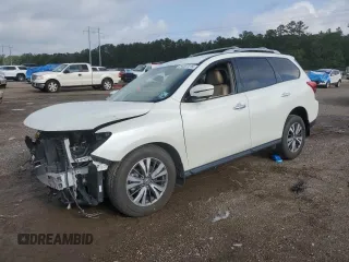 2020 Nissan Pathfinder SL z VIN 5N1DR2CN1LC623328, wystawiony jako Copart lot #54567015 z przebiegiem 41 994 mil mil oraz Szkoda całkowita • Salvage title. Historia ofert i sprzedaży dostępna na DreamBid. Obrazek 1.