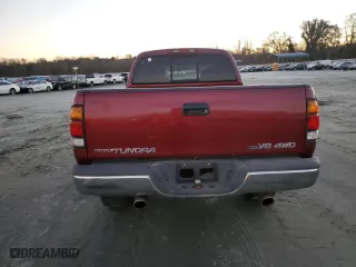 2001 Toyota Tundra Ltd with VIN 5TBBT48151S214199, listed as a Copart auction lot 81174404 with 165,256 mi miles and Salvage Title. Bid and sale history available at carsss.com. Image 6.