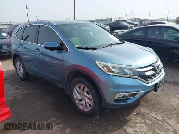 2015 Honda CR-V EX-L with VIN 2HKRM3H78FH554414, listed as a IAAI auction lot 41909098 with 85,264 mi miles and . Bid and sale history available at carsss.com. Image 1.