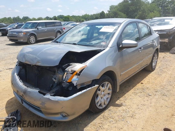 2012 Nissan Sentra SR with VIN 3N1AB6AP1CL782106, listed as a IAAI auction lot 42684354 with 219,600 mi miles and . Bid and sale history available at DreamBid. Image 2.