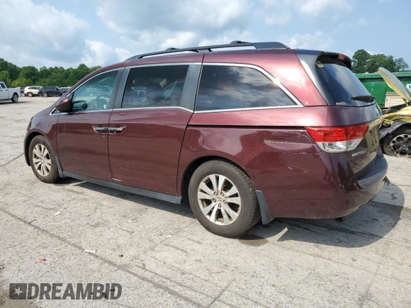 2015 Honda Odyssey EX-L z VIN 5FNRL5H60FB094220, wystawiony jako Copart lot #59840525 z przebiegiem 221 964 mil mil oraz Czysty tytuł • Clean title. Historia ofert i sprzedaży dostępna na DreamBid. Obrazek 2.