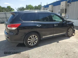 2015 Nissan Pathfinder Platinum with VIN 5N1AR2MM3FC637468, listed as a Copart auction lot 57300945 with 155,378 mi miles and Salvage title. Bid and sale history available at DreamBid. Image 3.
