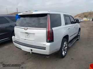 2017 Cadillac Escalade Platinum with VIN 1GYS4DKJ7HR277904, listed as a IAAI auction lot 41757014 with 109,177 mi miles. Bid and sale history available at carsss.com. Image 4.
