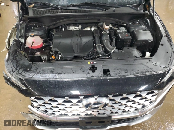 2022 Hyundai Santa Fe Limited with VIN 5NMS4DAL8NH386932, listed as a Copart auction lot 47879365 with 39,766 mi miles and Salvage Title. Bid and sale history available at carsss.com. Image 11.